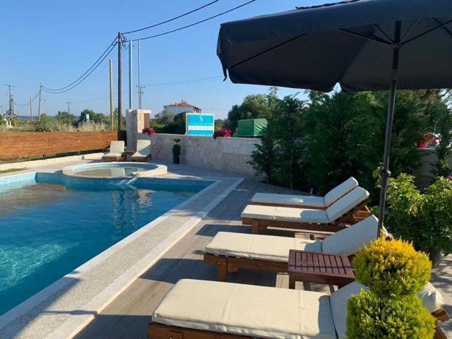 Sinodinos Deluxe Apartments Afytos Zewnętrze zdjęcie