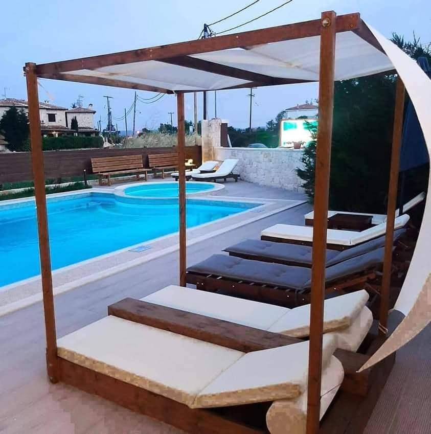 Sinodinos Deluxe Apartments Afytos Zewnętrze zdjęcie